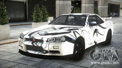 Nissan Skyline GT-R BNR34 S3 para GTA 4