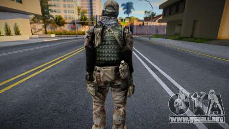 Soldado de NSAR V1 para GTA San Andreas