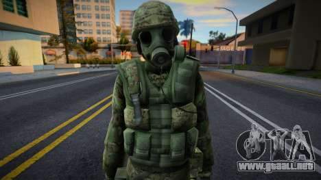 SAS (Tactical Green) de Counter-Strike Source para GTA San Andreas