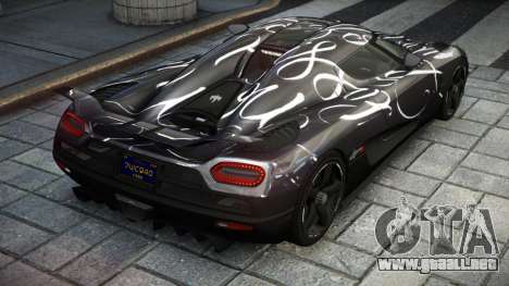 Koenigsegg Agera R LT S4 para GTA 4