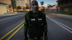 Oficial de las fuerzas especiales bolivianas Gnb Fanb para GTA San Andreas