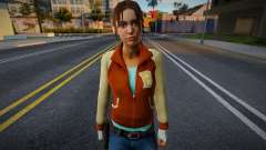 Zoe (Hotline Miami) de Left 4 Dead para GTA San Andreas