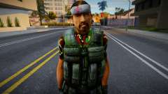 Guerrilla (Medic Trooper) de Counter-Strike Sourc para GTA San Andreas