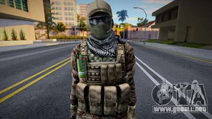 Soldado de NSAR V1 para GTA San Andreas