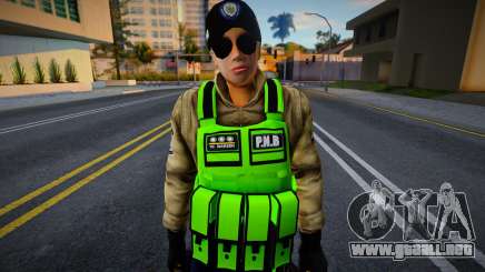 Policía de PNB ANTIGUA V5 para GTA San Andreas