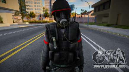 SAS (sf v1) from Counter-Strike Source para GTA San Andreas