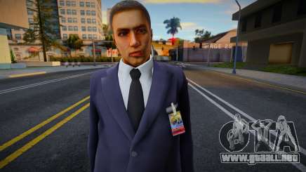 Guardia de seguridad de un diplomático venezolano para GTA San Andreas