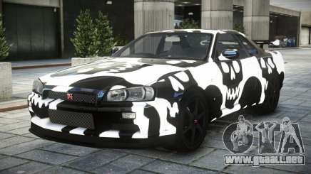 Nissan Skyline GT-R BNR34 S10 para GTA 4