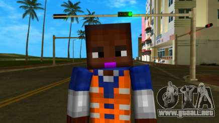 Steve Body Franklin Worker para GTA Vice City