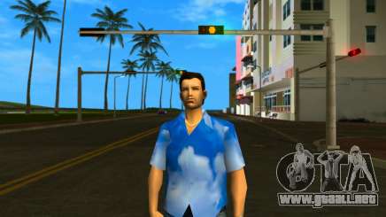 White Tommy Clear Skin para GTA Vice City