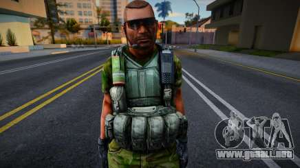 Soldado de NSAR V3 para GTA San Andreas