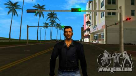 Tommy con ropa de motero para GTA Vice City