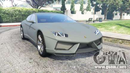 Lamborghini Estoque 2008〡add-on para GTA 5