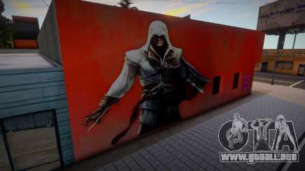 Ezio Auditore Mural v1 para GTA San Andreas