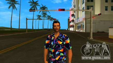 Camisa con estampados v2 para GTA Vice City