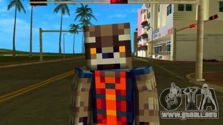 Steve Body Raccon Rocket para GTA Vice City