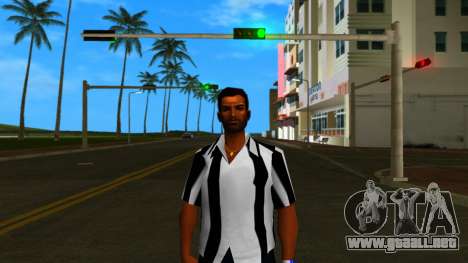 Tommy con una camisa a rayas para GTA Vice City