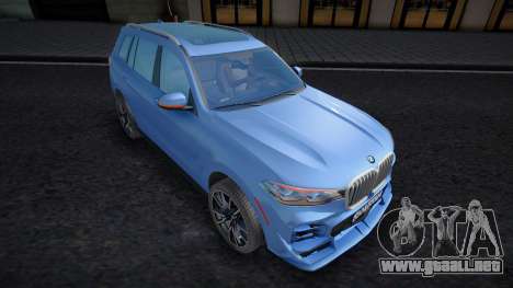 BMW X7 (White RPG) para GTA San Andreas
