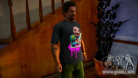 PlayStation Home LittleBigPlanet Shirt Mod para GTA San Andreas