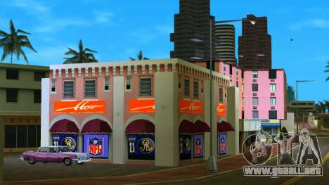 Footballwerbetafeln u. Fanshop para GTA Vice City