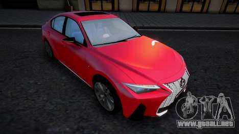 Lexus IS-F sport 2022 para GTA San Andreas