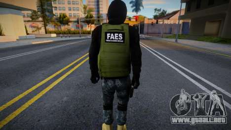 Employee del FAES V2 para GTA San Andreas
