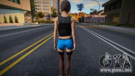 Ada Wong shorts para GTA San Andreas