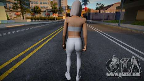 Chica vestida de civil v3 para GTA San Andreas