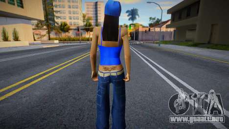 Girl Gangsta v2 para GTA San Andreas