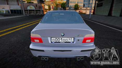 BMW E39 (WHITE RPG) para GTA San Andreas