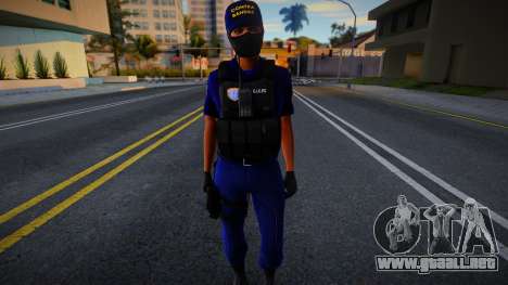 Empleado de Contra Bandas V2 para GTA San Andreas