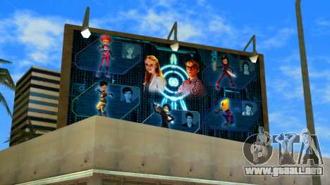 Code lyoko Billboard para GTA Vice City