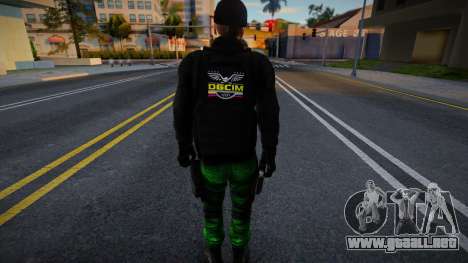 Soldado de DGCIM V5 para GTA San Andreas