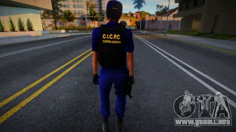 Empleado de Contra Bandas V2 para GTA San Andreas