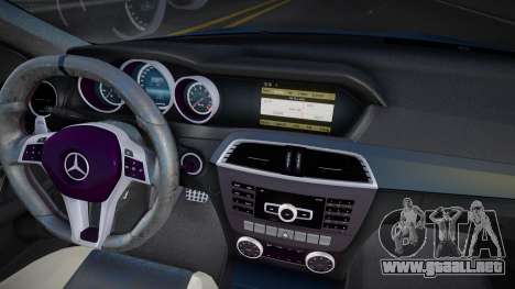 Mercedes-Benz C63 AMG W204 507 Edition para GTA San Andreas