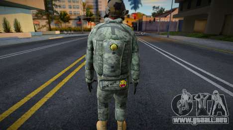 Soldado estadounidense de la ACU de Call of Duty para GTA San Andreas