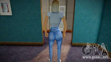 Chica con ropa casual 1 para GTA San Andreas