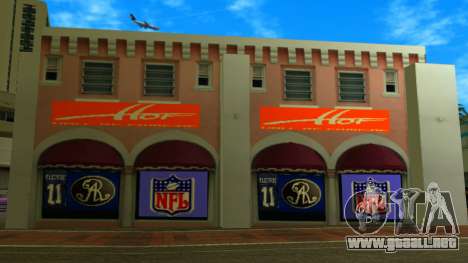 Footballwerbetafeln u. Fanshop para GTA Vice City