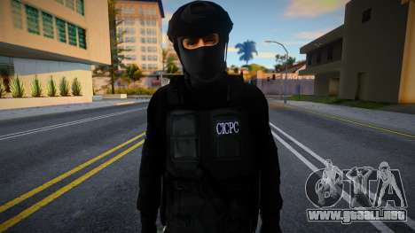 Soldado de DEL CICPC V2 para GTA San Andreas