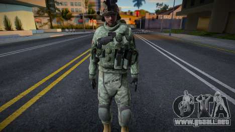 Soldado estadounidense de la ACU de Call of Duty para GTA San Andreas