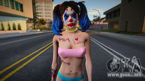 Jill Joker Quinn para GTA San Andreas