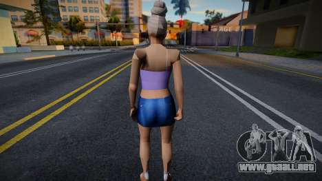 Chica vestida de civil v11 para GTA San Andreas