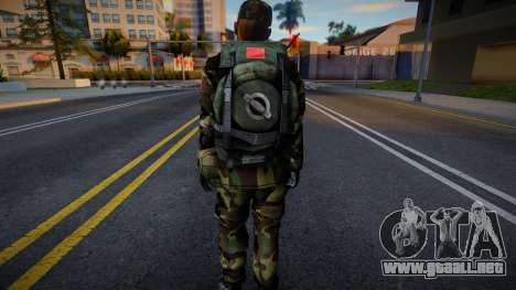 PLA militar de Battlefield 2 v4 para GTA San Andreas