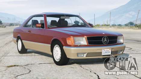 Mercedes-Benz 560 SEC (C126) 1987〡add-on