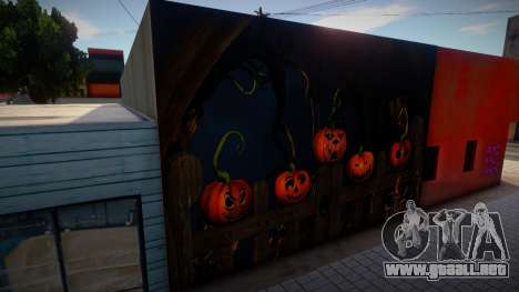 Helloween mural from Los Santos para GTA San Andreas