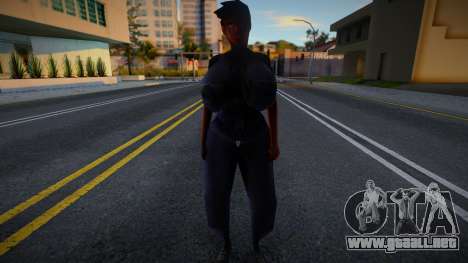 Thicc Female Mod - Police Outfit para GTA San Andreas