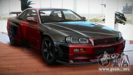 Nissan Skyline R34 GT-R V-Spec S10 para GTA 4