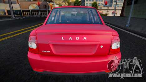 Lada Priora Black Edition 2018 para GTA San Andreas