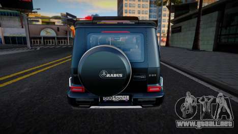 Mercedes-Benz G 63 (White RPG) para GTA San Andreas