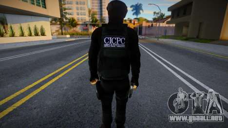 Soldado de DEL CICPC V2 para GTA San Andreas